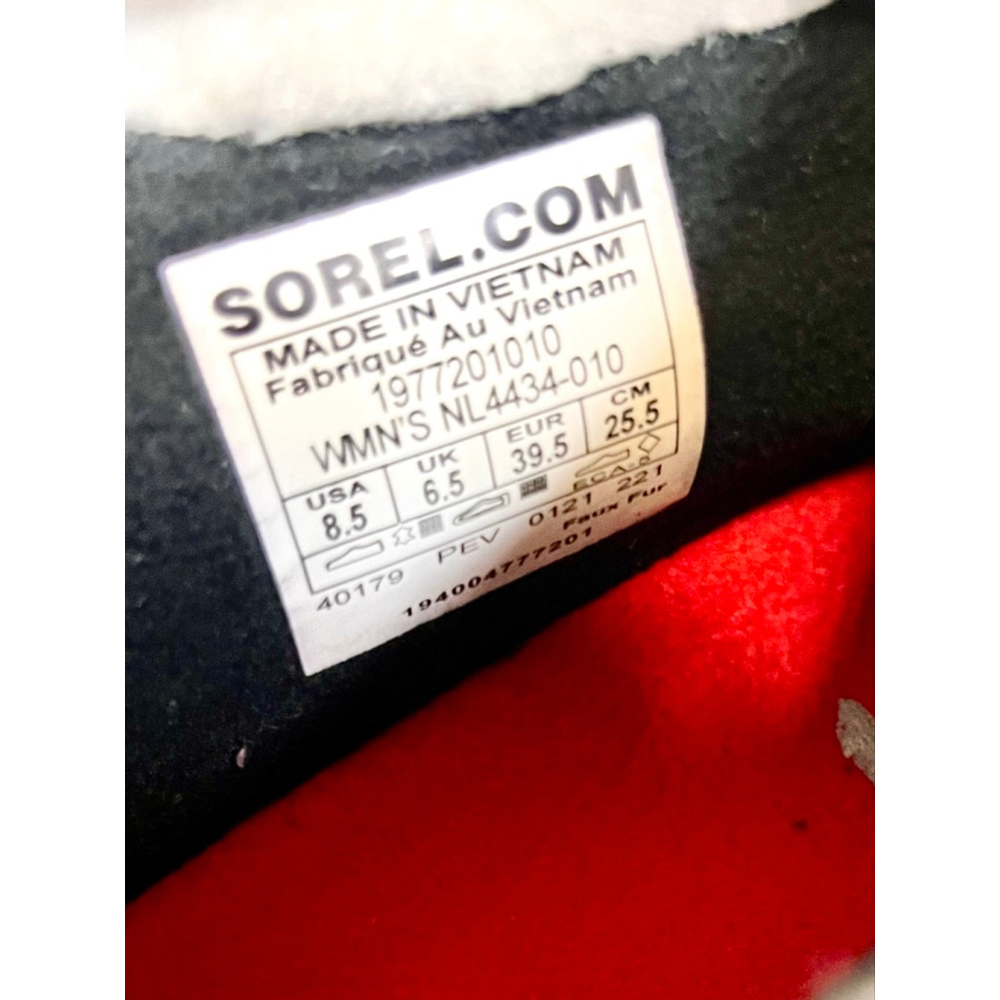 Sorel Women's Out 'N About III Conquest Waterproof Boots in the Black Size 8.5M - Picture 7 of 8